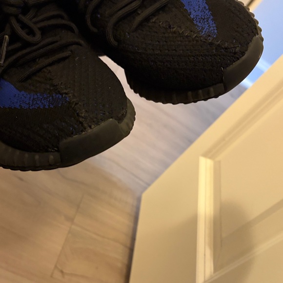 Yeezy Black and Blue Athletic Shoes - Picture 6 of 6